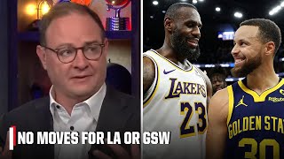 Why didnt the Lakers or Warriors make any moves 🤔 Woj amp Bobby Marks break it down 👀  The Woj Pod [upl. by Reppep]