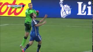 Manuel Neuer finishes G Higuain [upl. by Aracahs]