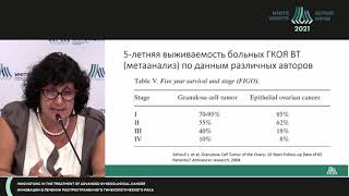 Ovarian granulosa cell tumors Elena Bakhidze [upl. by Ahsinauq]