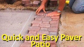 How to Lay Patio Pavers [upl. by Maxine]