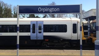 Southeastern London Victoria ➡️ Orpington via Beckenham Junction [upl. by Rosol]