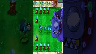 Ice Gatling pea vs Dr Zomboss Plants vs Zombie pvz zombiesvsplants pvzmobile [upl. by Ricoriki745]