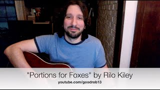 Portions for Foxes by Rilo Kiley  guitar lesson  How to play cool songs on guitar [upl. by Funch]