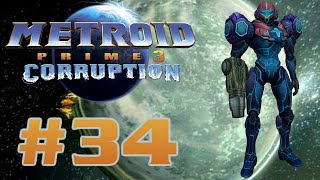 Lets Play Metroid Prime 3 Corruption  34  Back To The Beginning [upl. by Otrevogir]