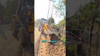 This excavator lifts soil backward  shorts excavator [upl. by Yrrak]