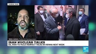 US Iran to go to Vienna for indirect nuclear deal talks [upl. by Ecirtnas890]