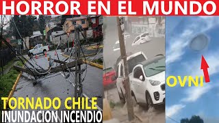 TERREMOTO OVNI TORNADO INUSUAL INCENDIO EVACUACIÓN MASIVA INUNDACIONES REPORTE SÍSMICO MUNDIAL [upl. by Nomolos217]