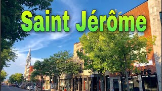 4K 🇨🇦 Saint Jérôme  Québec  Canada  4K Walking Tour [upl. by Ihskaneem]