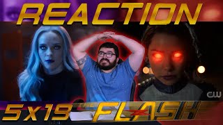 The Flash 5x19 REACTION  quotSnow Packquot [upl. by Hannahsohs557]