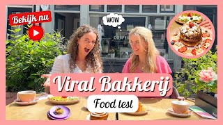 Viral BAKERY foodtest in DORDRECHT 🥞🍰  Coffeelicious  Travelling Sisters [upl. by Anehc]