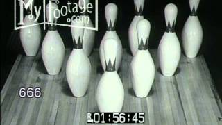 1950s TenPin Champions  Bowling  Dick Weber Don Carter [upl. by Aisac]