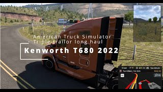 ATS Kenworth T680 100 edition  Limited edition  Long haul [upl. by Eitsirk]