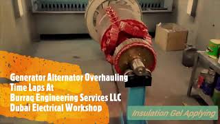 Electric Generator Alternator  Repair Time Laps [upl. by Ylahtan]