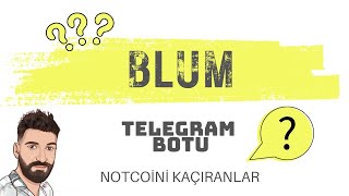 Notcoini Kaçıranlar  Blum Projesini Kaçırmayın  Sınırlı Referans linki  Binance Airdrop [upl. by Deegan]