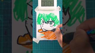 This is Deku drawn in 1 minute deku bnha [upl. by Haidabez]