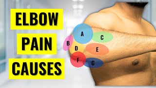 Heres Why Your Elbow Hurts  Elbow Pain Problems amp Types by Location [upl. by Perrins]