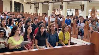 GLORIA IN EXCELSIS DEO LECOTCADIANGMARAMBA  Arr J TORRES  HOLY REDEEMER VICARIATE CHOIR [upl. by Gallard]