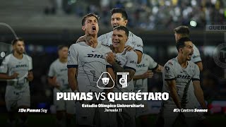 Pumas vs Querétaro  Apertura 23 Jornada 11  Color Suzuki [upl. by Amalia]