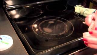 Norwex Cleaning Paste on Cooktop [upl. by Dlarej]