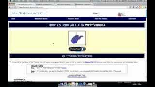 How to Form an LLC in West Virginia [upl. by Nij]