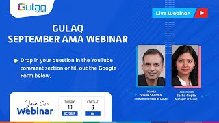 Gulaq September AMA webinar [upl. by Levinson]