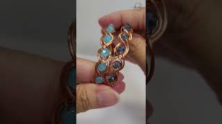 shortsvideo Homemade bracelet easy and beautiful  3wire braid bracelet with beads handmade [upl. by Lamaj683]