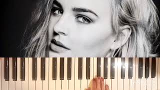 2002 Anne marie piano chords tutorial for beginners [upl. by Eniruam406]