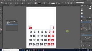 Create calendar automatically in inDesign CC with calendarNalivator [upl. by Parhe979]