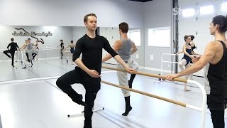 Leonid Sarafanov Ballet Class [upl. by Kcirrad]