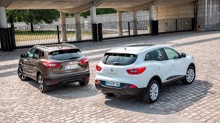 essai renault kadjar vs nissan qashqai 2015 [upl. by Ahtiekahs193]