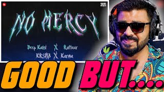 No Mercy Reaction  Deep Kalsi X Raftaar X KRNA X Karma  TUNNEL VISION ALBUM  AFAIK [upl. by Rentsch447]