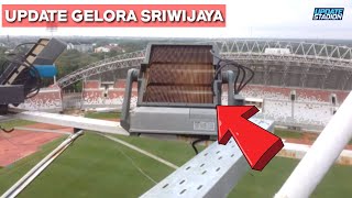 LIGHTING Paling CANGGIH Update Stadion Gelora Sriwijaya ArenaVision gen35 Pola Rumput VAR Room [upl. by Theron876]