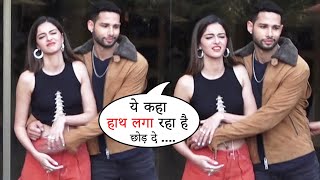 Siddhant Chaturvedi And Ananya Pandey AWKWARD Moment Captured In Camera At Gehraiyaan Promotion [upl. by Michell]