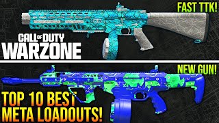 WARZONE New TOP 10 BEST META LOADOUTS After Major META Update WARZONE Best Weapons [upl. by Resaec463]