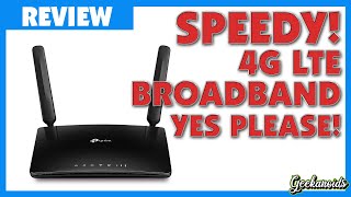 TPLink Archer MR600 4G Router Review [upl. by Donelson289]