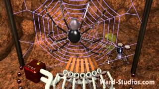 Steampunk Spider Band performs Electrorachnid Soda Pop  Animusic style Animated Music Video [upl. by Salohcim]