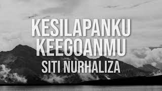 Siti Nurhaliza Kesilapanku Keegoanmu Official Lirik Video [upl. by Schifra]