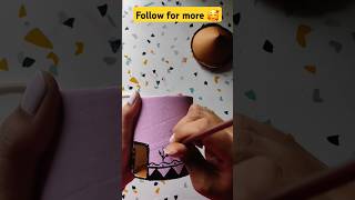 Easy warli painting on tissue roll  Warli art for beginners warli painting art Shorts [upl. by Hyman]