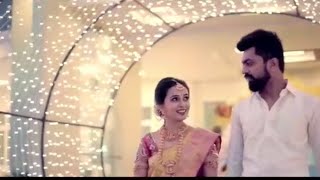 OUR WEDDING VIDEO ♥️  Vivekjadoo Deepika wedding video glimpse 😍 TAMIL WEDDING ♥️ [upl. by Elumas]