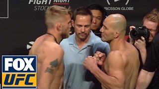 Alexander Gustafsson vs Glover Teixeira  WeighIn  UFC ON FOX [upl. by Algie]