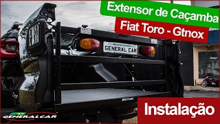 Extensor de Caçamba para Fiat Toro como Instalar NOVO  General Car [upl. by Ilil711]