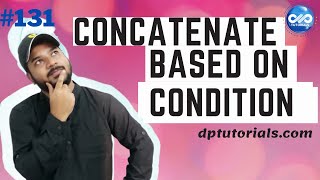 How To Use CONCATENATEIF In Excel  Concatenate Values in Multiple Cells based on a condition [upl. by Reneta]