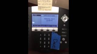 How to Forward your Polycom Phone [upl. by Eldora]