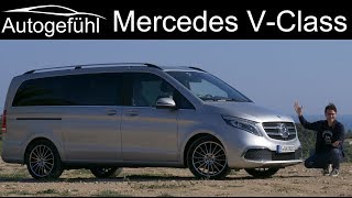 Mercedes VClass vs Marco Polo FULL REVIEW Facelift 2019 2020 V Class VKlasse  Autogefühl [upl. by Velick]