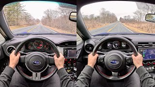 2014 vs 2022 Subaru BRZ  POV Comparison [upl. by Horowitz]