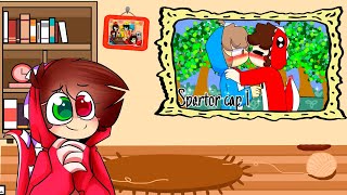 ¿Como comenzo el Romance SPARTOR❤💙 Comic de Spartor📖 CAP 1  Minecraft Rolplay [upl. by Allit123]