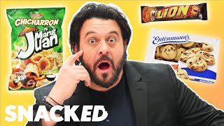 Adam Richman Breaks Down His Favorite Snacks  Snacked [upl. by Boys]