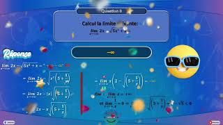 Mathématiqes2Bac SciencesExercices corrigés sur limites des fonctions irrationnelles en infini [upl. by Anirrehs]