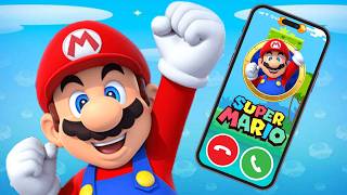 Appel de Super Mario Bros 📞⭐️🍄 Il veut courir avec toi [upl. by Kehr]