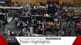 Armageddon Expo 2017 Tauranga  Floor Highlights APGLive [upl. by Novets]